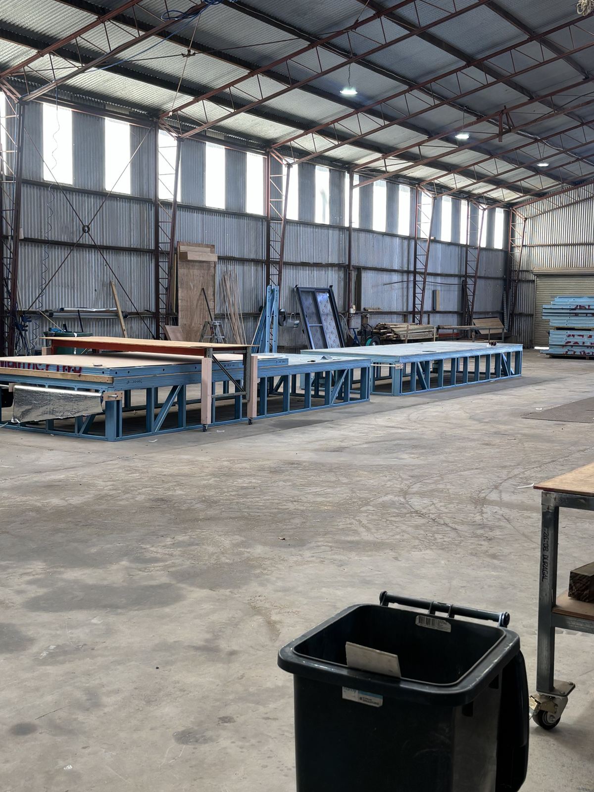 The Supreme Walls factory floor in West Ballina